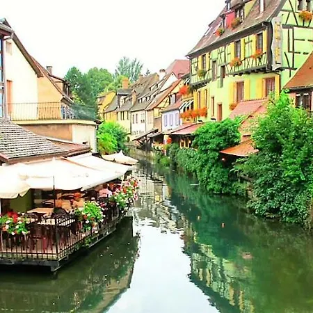 Ferienwohnung Les Bateliers Colmar Exterior foto